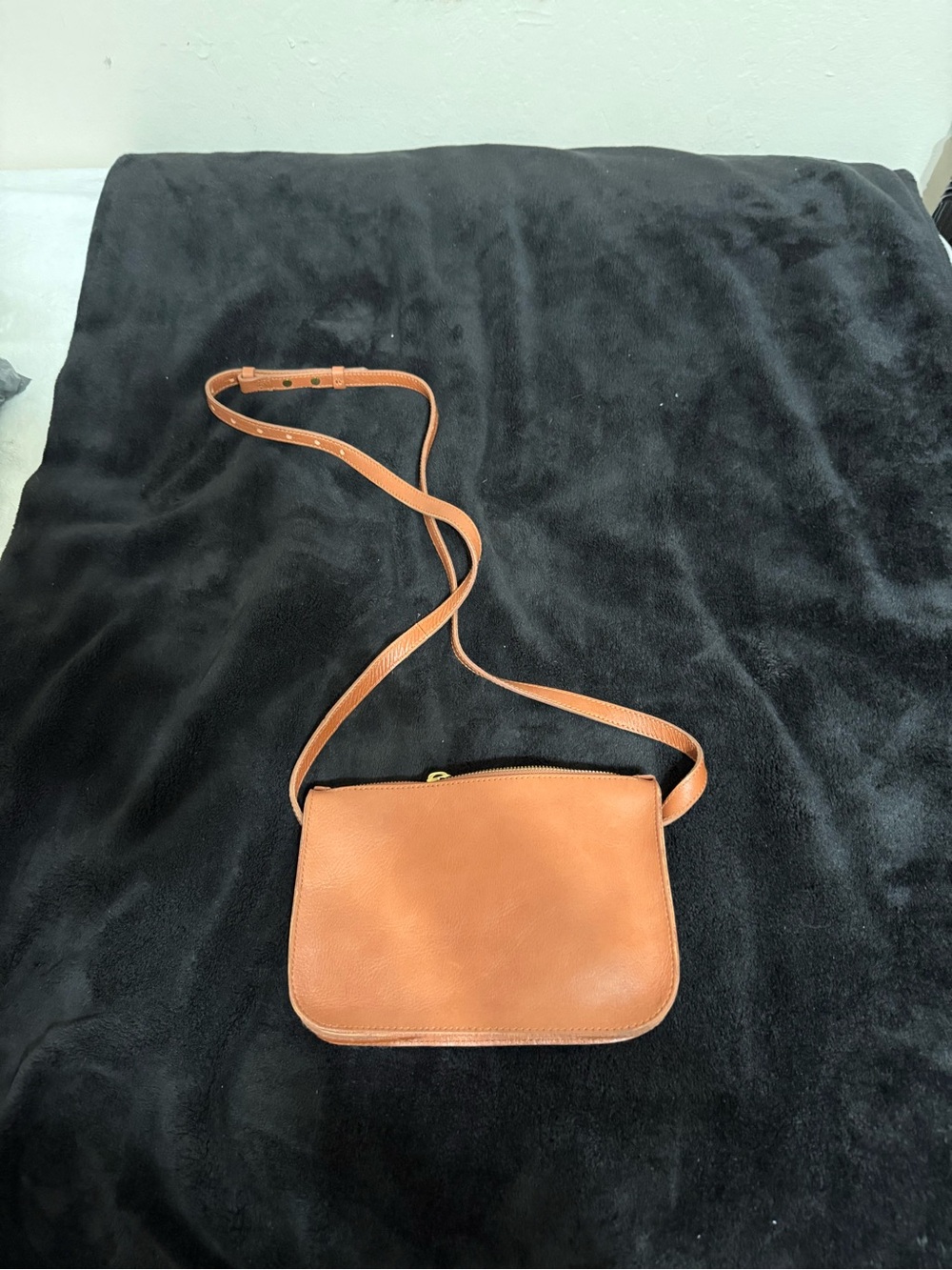 Madewell crossbody tan purse